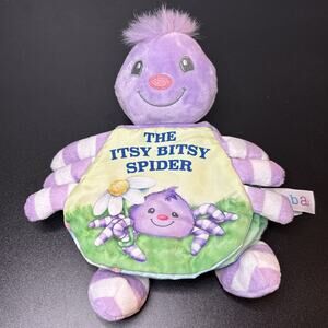 The Itsy Bitsy Spider Plush Crinkle Book Stroller Hanging Aurora World Ebba